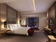 Κομψά σύγχρονα σύνολα επίπλων κρεβατοκάμαρων ξενοδοχείων αστεριών για το δωμάτιο διαμερισμάτων/φιλοξενουμένων