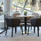 Σύγχρονες ξύλινες να δειπνήσει Commerical έδρες με το κομψό ύφος μόδας καθισμάτων δέρματος