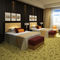 Σύνολα κρεβατοκάμαρων επίπλων δωματίων φιλοξενουμένων ύφους ξενοδοχείων με ξύλινα δύο κρεβάτια