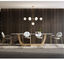 Αρίστης ποιότητας μαρμάρινο σύγχρονο επιτραπέζιο ιταλικό ύφος τραπεζαρίας επίπλων πολυτέλειας